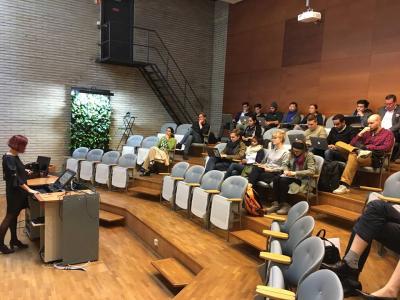 Research seminar with Professor Eva Maria Blazquez Agudo